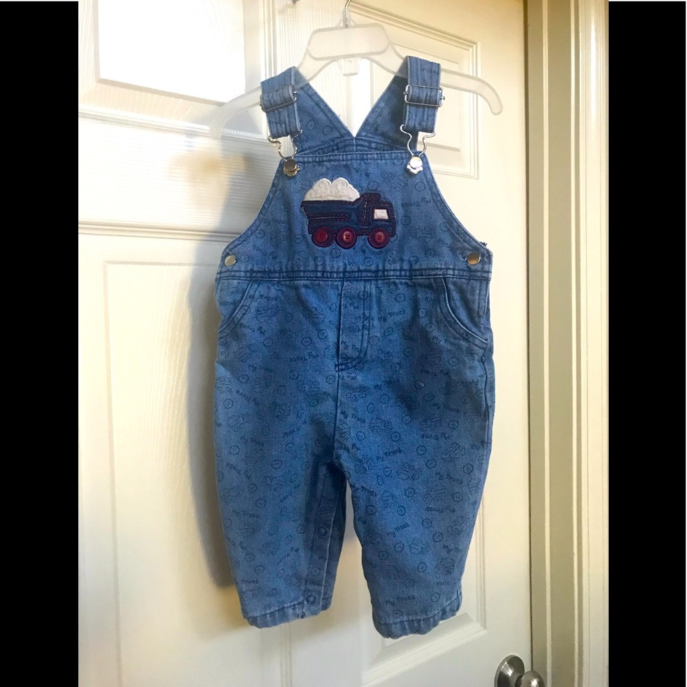 Baby denim overalls